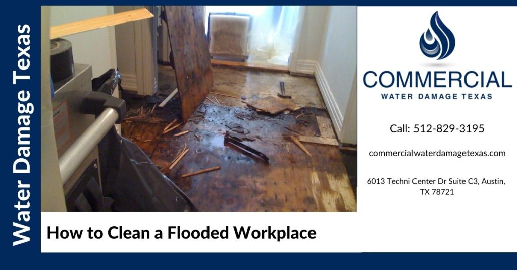 How to Clean a Flooded Workplace