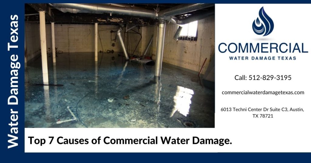 Top 7 Causes of Commercial Water Damage