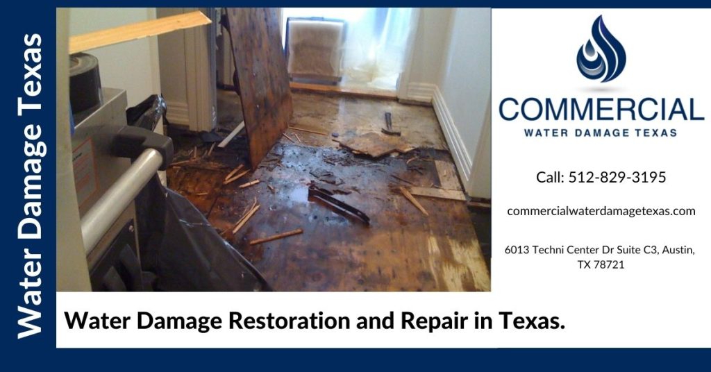 Water Damage Restoration and Repair in Texas.