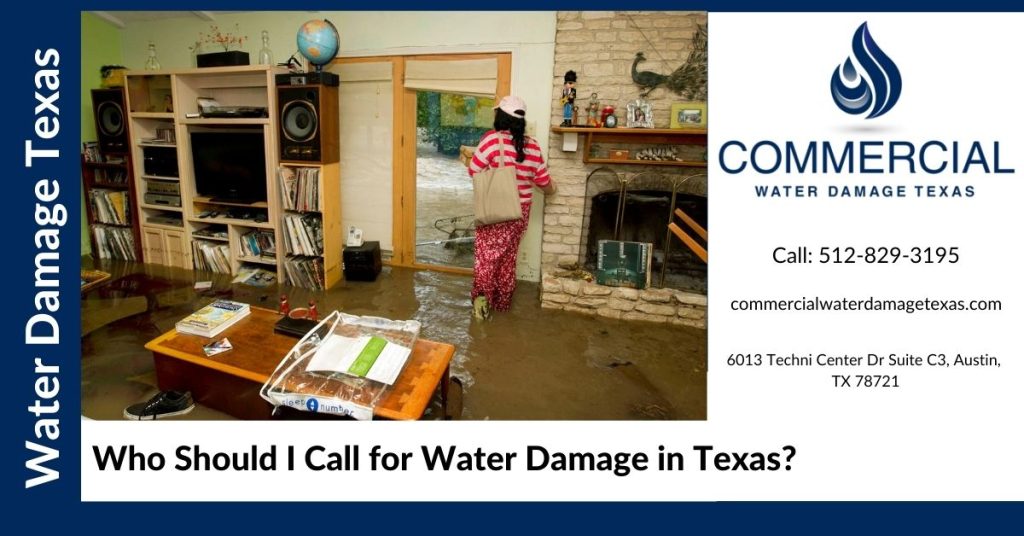 Who Should I Call for Water Damage in Texas