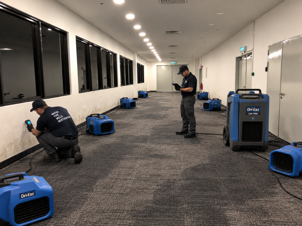 dallas commercial water damage - What Property Managers Should Do First
